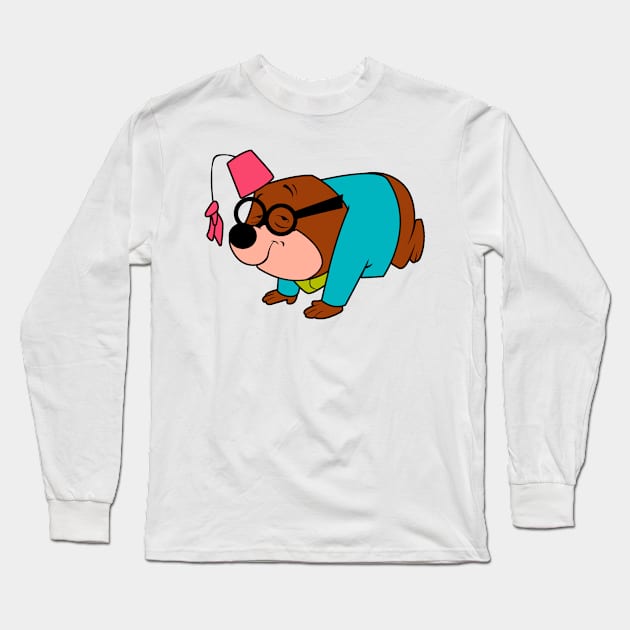 Morocco Mole - Secret Squirrel Long Sleeve T-Shirt by LuisP96